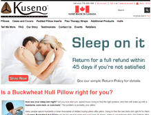 Tablet Screenshot of kuseno.com